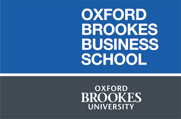 Logo for Oxford Brookes business school.