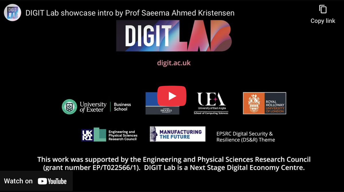 DIGIT Lab video introduction thumbnail