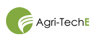 Agri-TechE logo featuring a green circular leaf motif and the text ‘Agri-TechE’ in black and green on a white background.